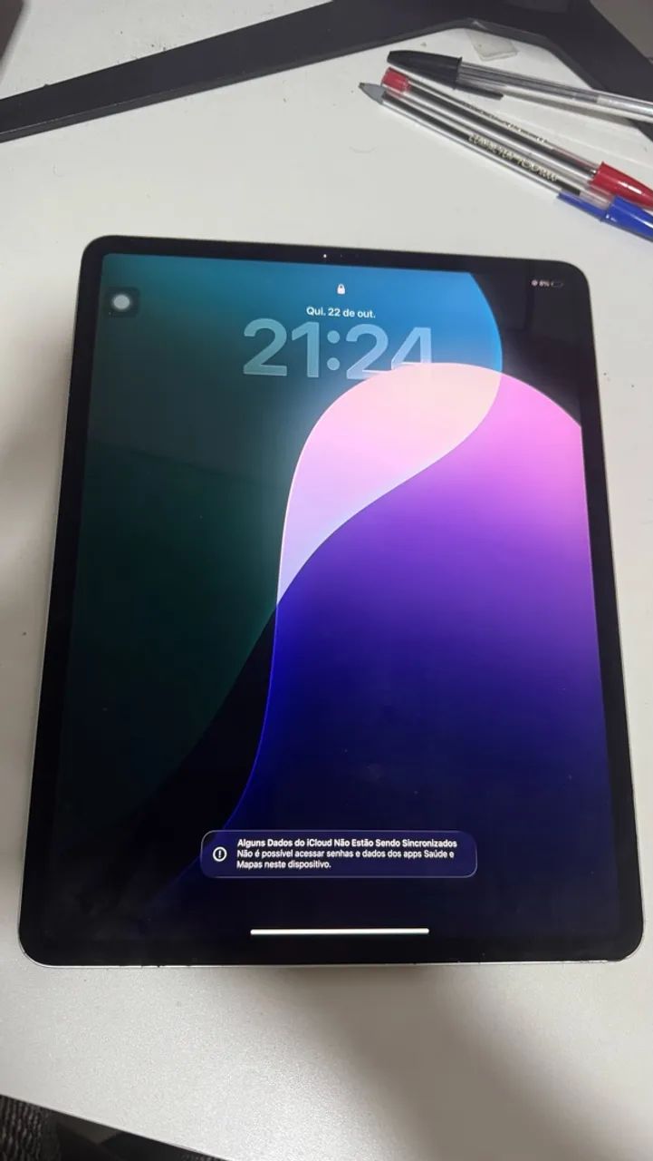 iPad Pro (3rd Gen) - 12,9 Polegadas + Apple Pencil