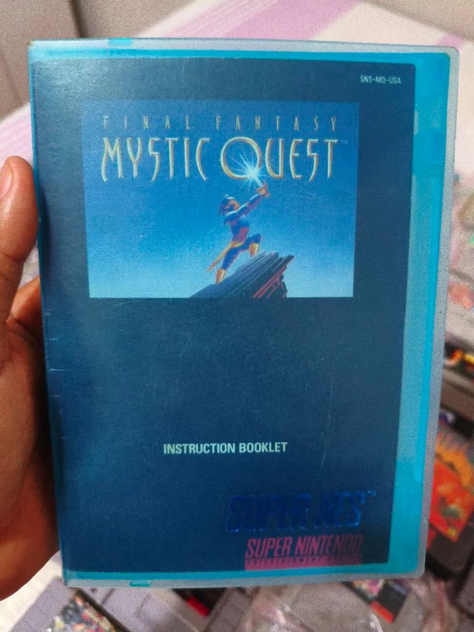 SFC★FINAL FANTASY MYSTIC QUEST SNES 海外版 Final Fantasy Mystic Quest Original SNES - Peças e Acessórios de