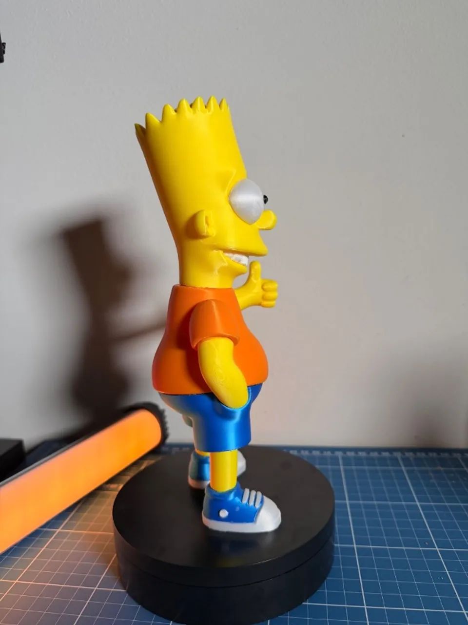 BART SIMPSON EM IMPRESSÃO 3D - Foto 3