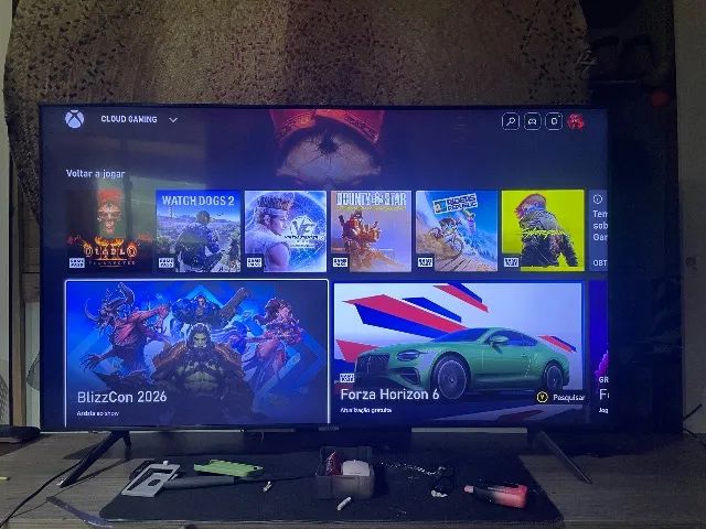 Smart tv 55 Samsung 4k cristal uhd 