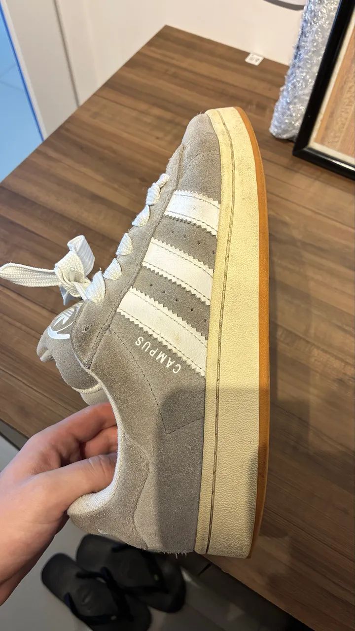 Adidas Campus Grey 00 - Foto 4