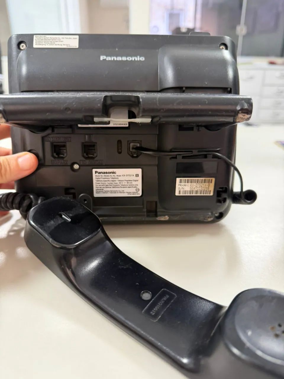 Telefone Digital Panasonic Kx-dt521 Preto - Foto 4