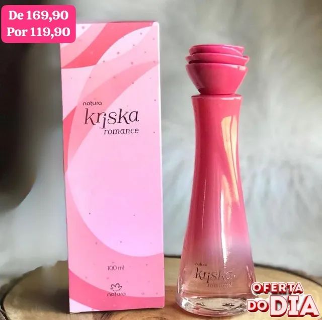 Kriska Romance. Perfume Natura. Faço Entregas.