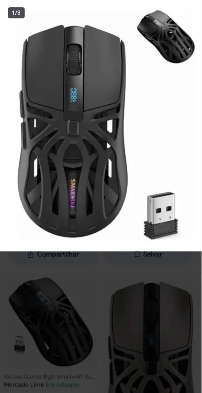 Mouse Gamer Smailwolf RS8  - Foto 4