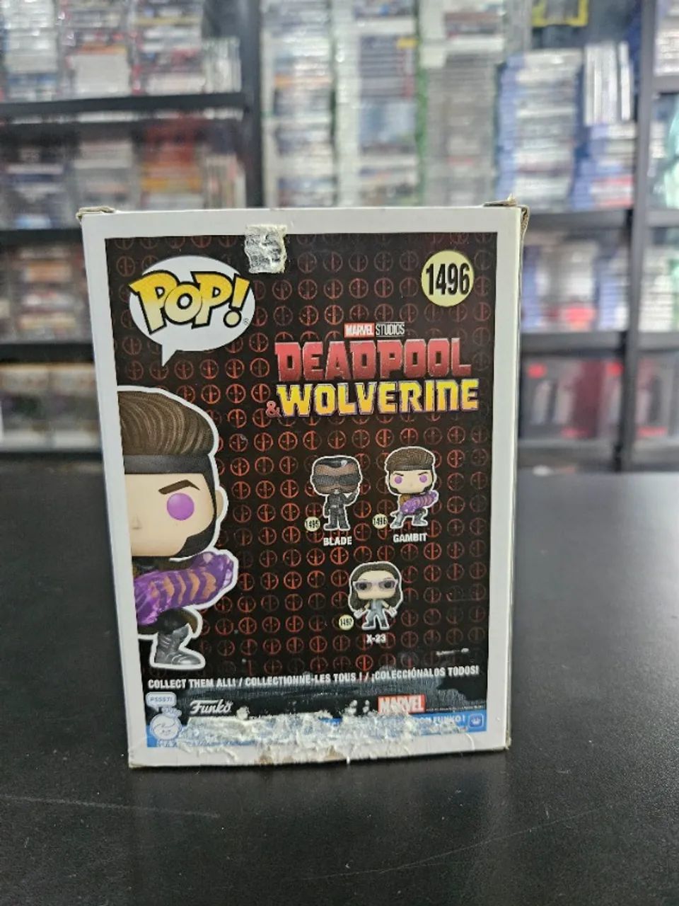 FUNKO POP Gambit Deadpool & Wolverine #1496 Original - Foto 3