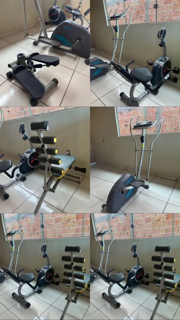 Equipamentos de academia 
