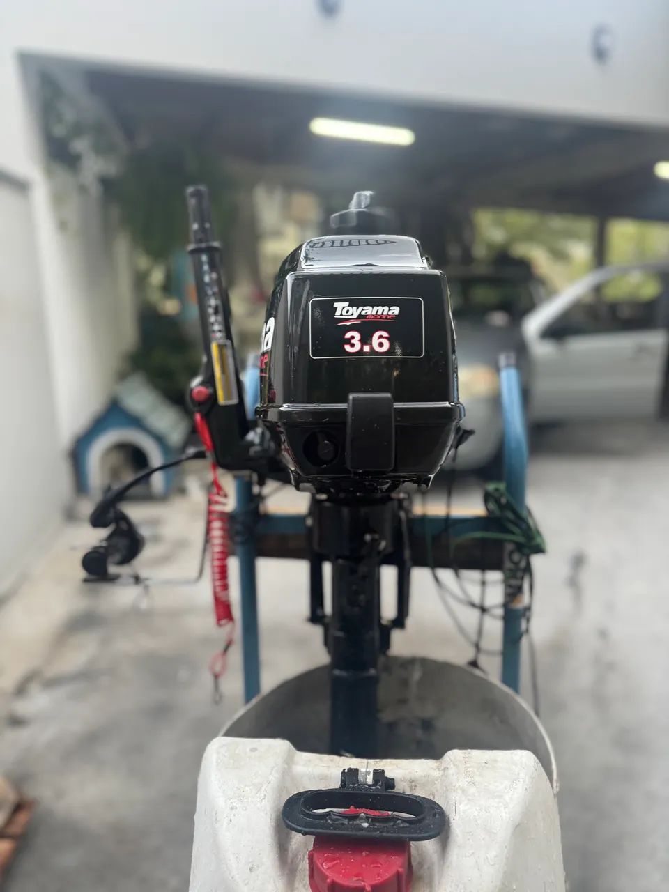 Motor de Popa Toyama Marine 3.6HP Completo  - Foto 3
