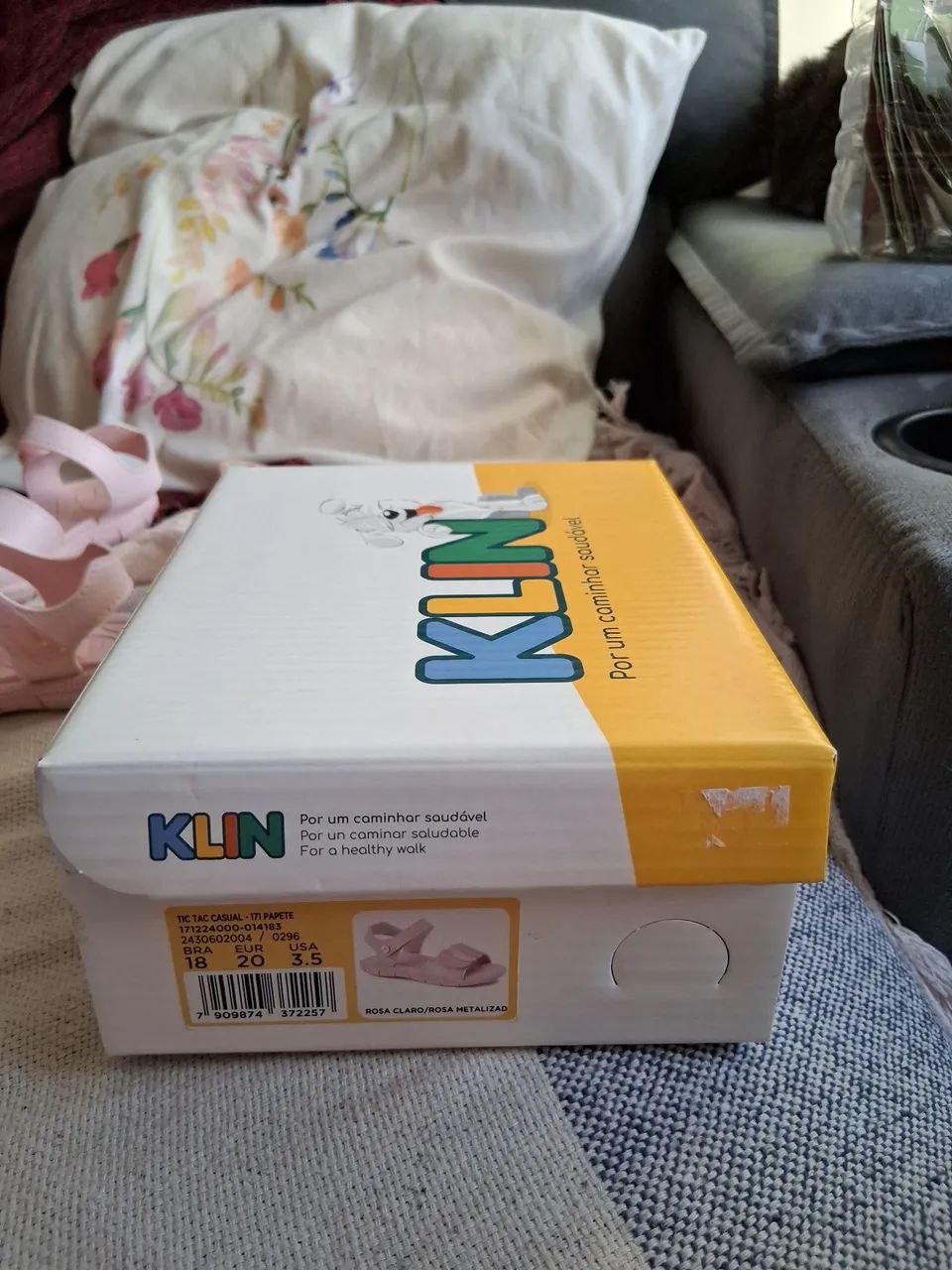 BIBI e KLIN - Calçados Infantil Tam. 18 - Foto 6