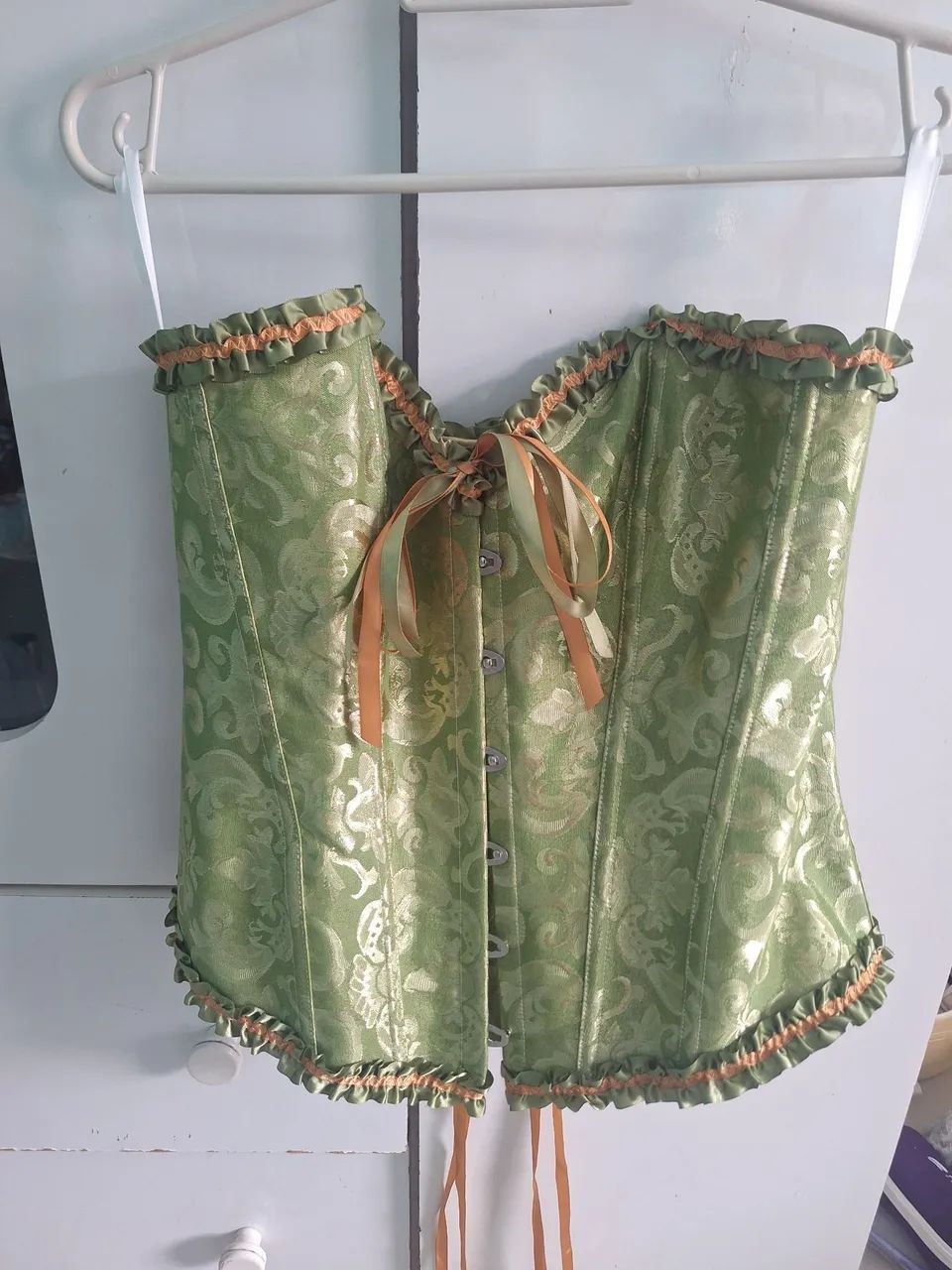 Espartilho verde 