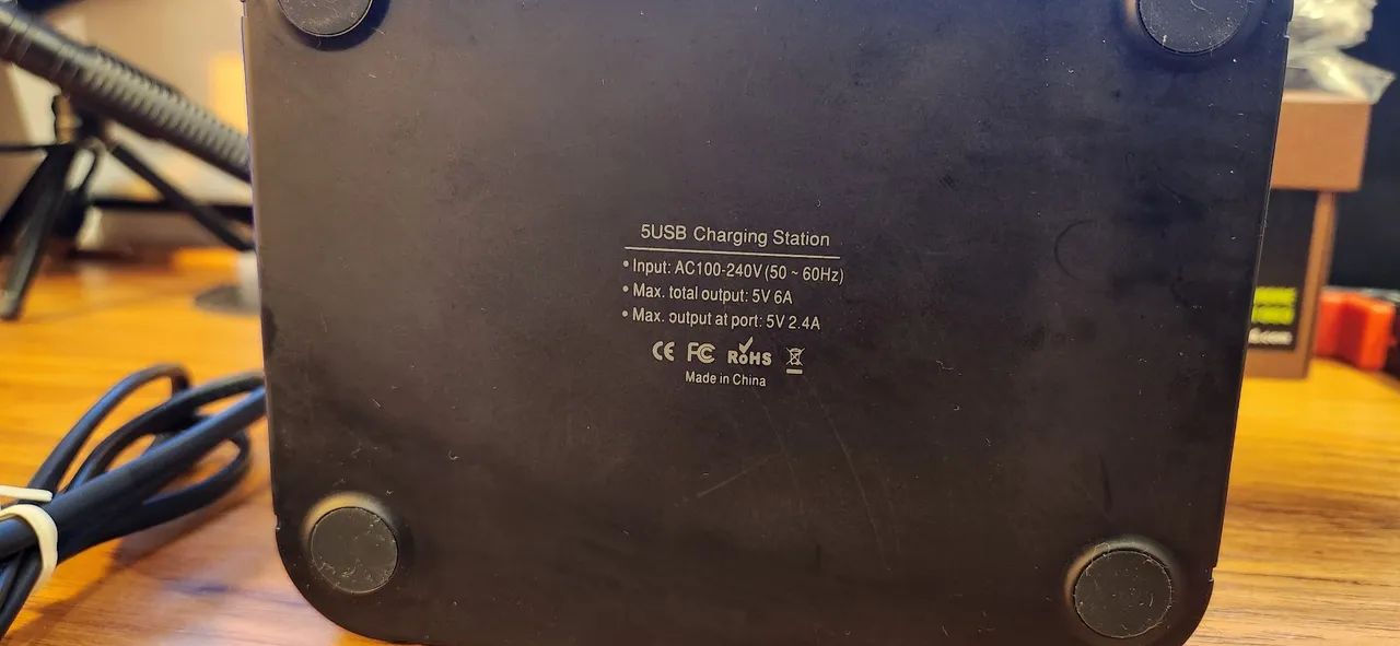 Estação de carregamento USB para 5 celulares - Foto 4