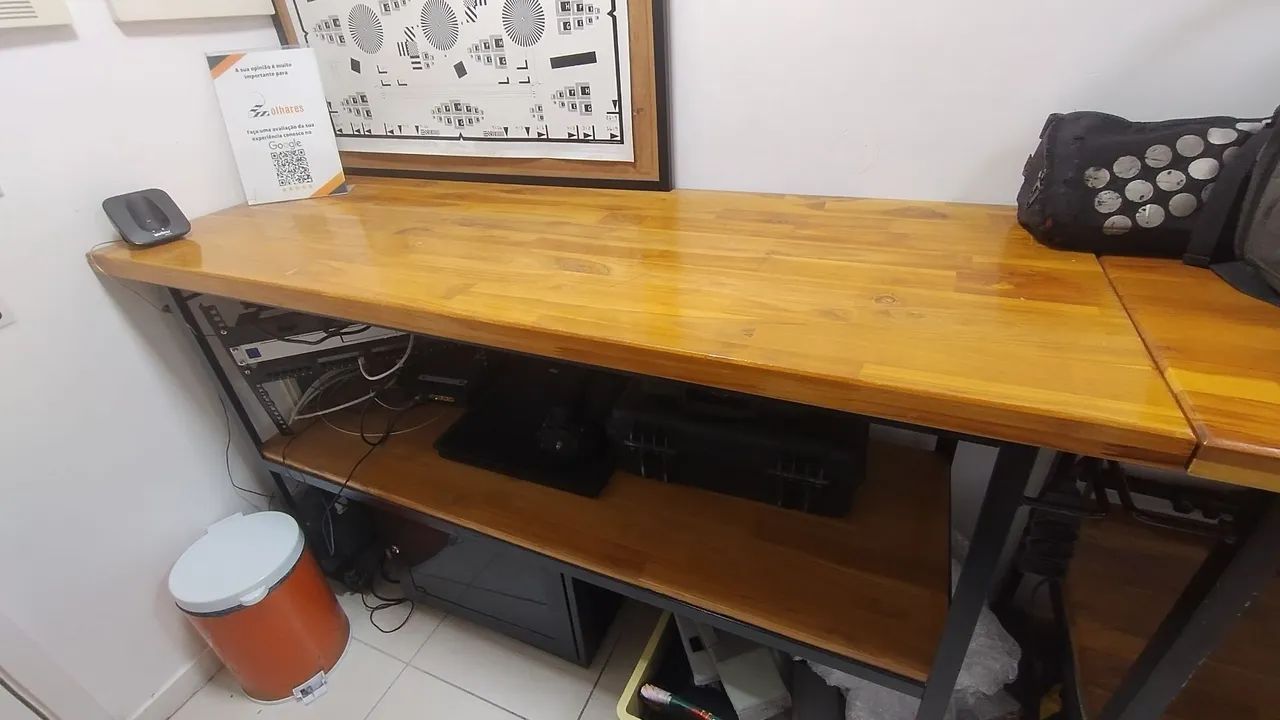 Kit bancada + armário de café 