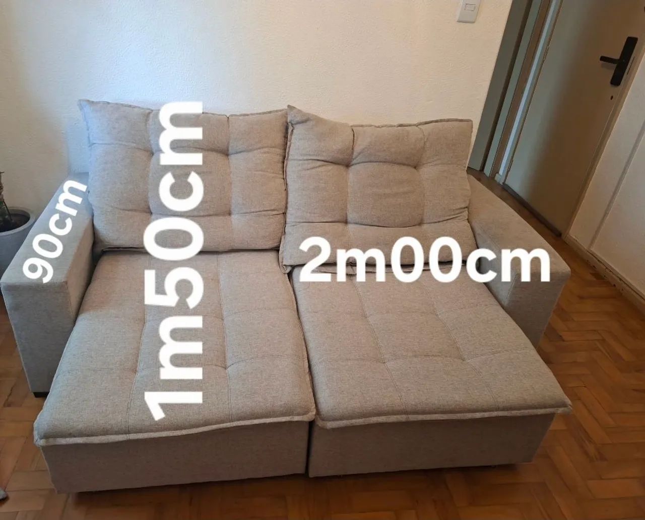 SOFÁ RETRÁTIL 2,00M - Foto 5