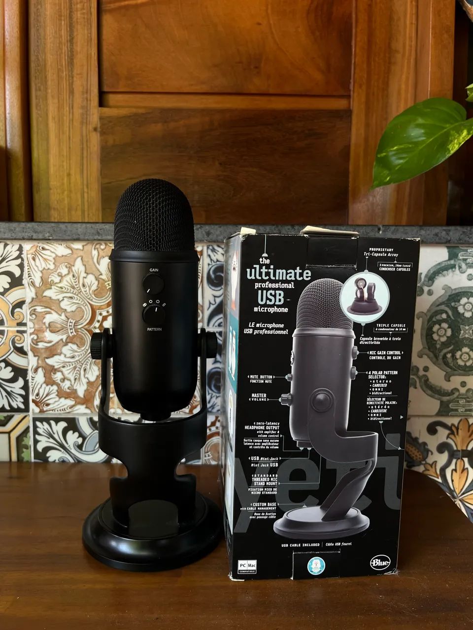 Microfone Blue Yeti Pro - Preto  - Foto 2