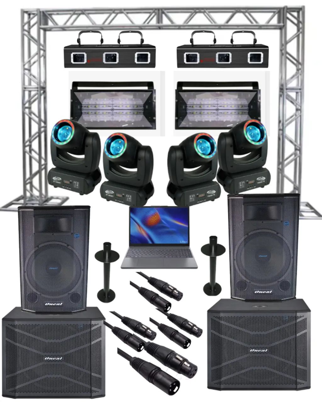 VENDO KIT DE SOM PROFISSIONAL COMPLETO PARA DJS EM GERAL