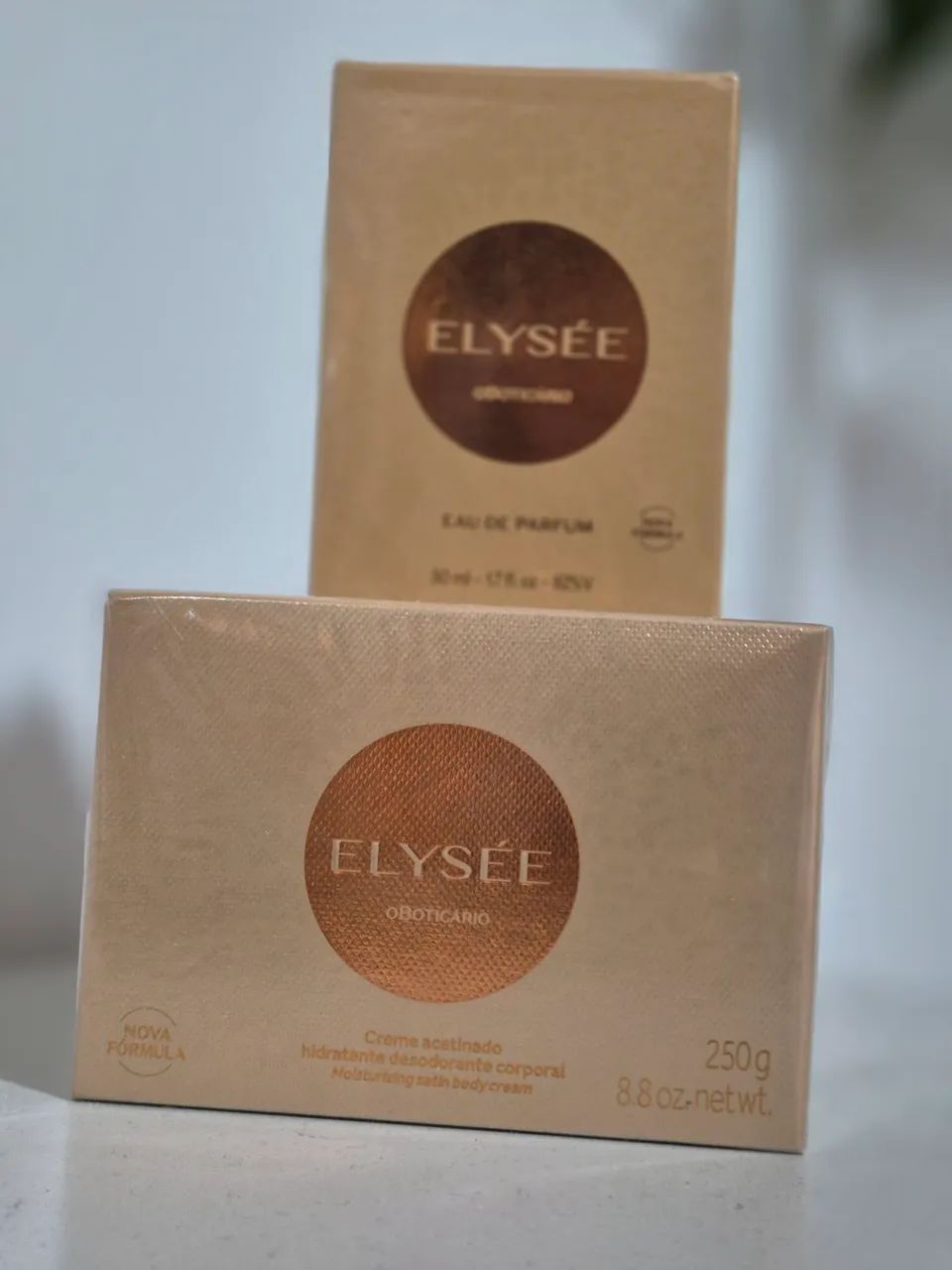 [LACRADO] KIT Perfume Elysée Eau de Parfum e Creme 250g O Boticário (Original) - Foto 2