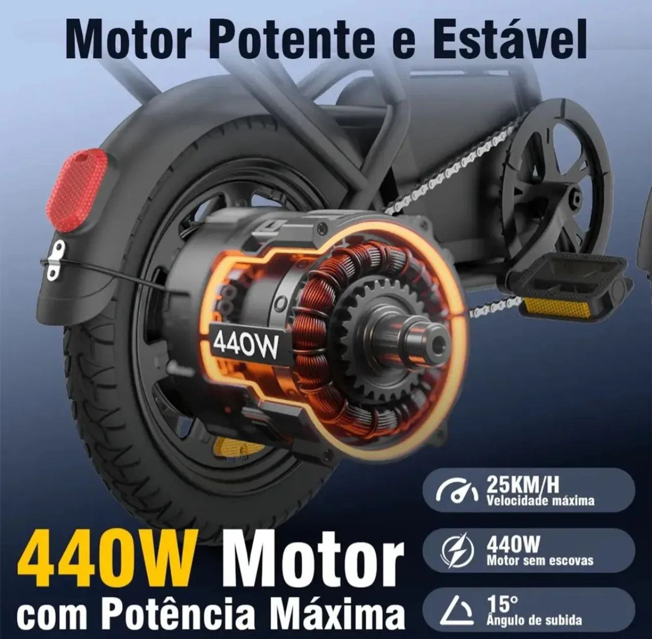 Bicicleta Elétrica Honeywhale - Foto 3