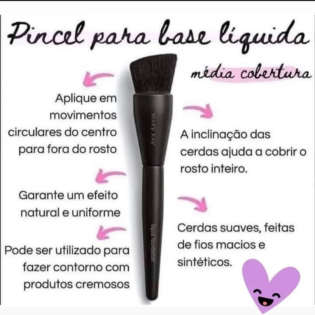 Pincel de base da MARY KAY