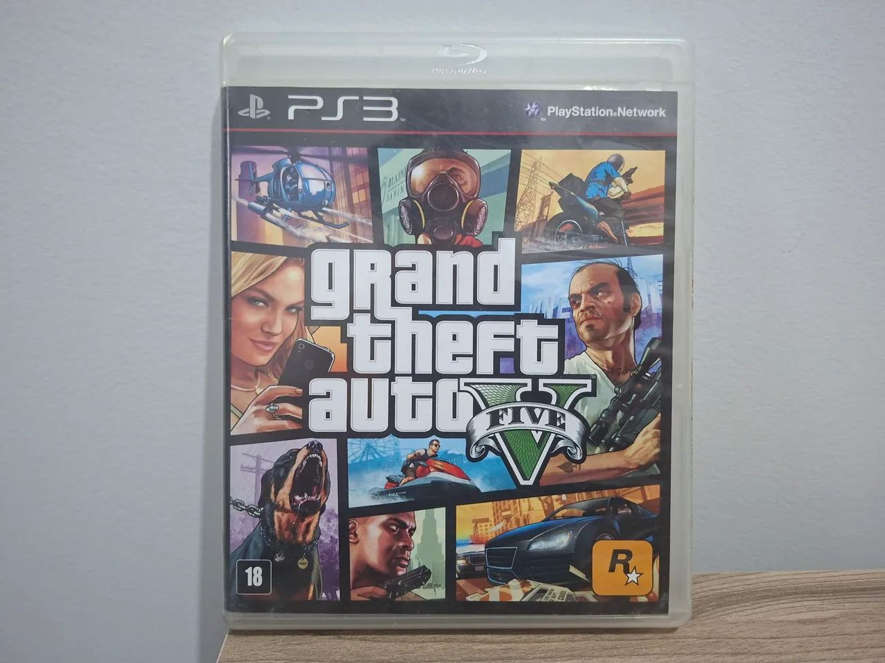 GTA V COMPLETO (MAPA/MANUAL) + 5 JOGOS PS3 - Jogos de Vídeo Game
