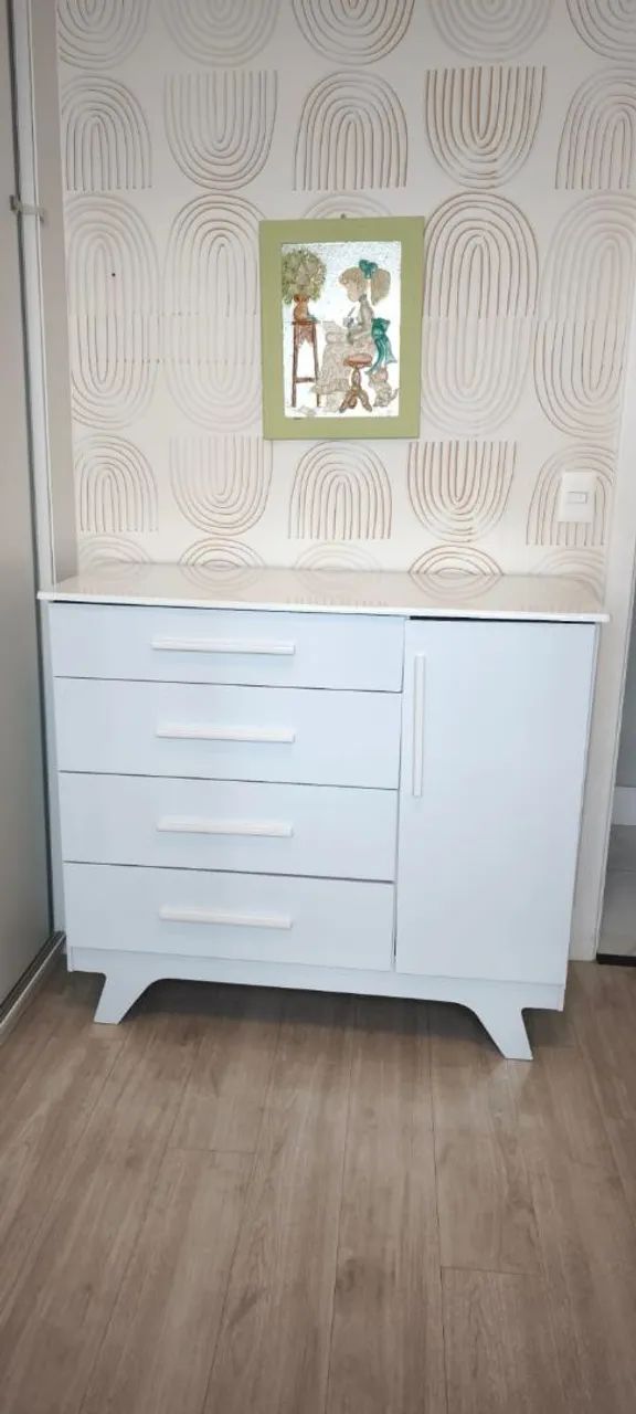 Cama Berço infantil 2 em 1 + Comoda - Foto 2