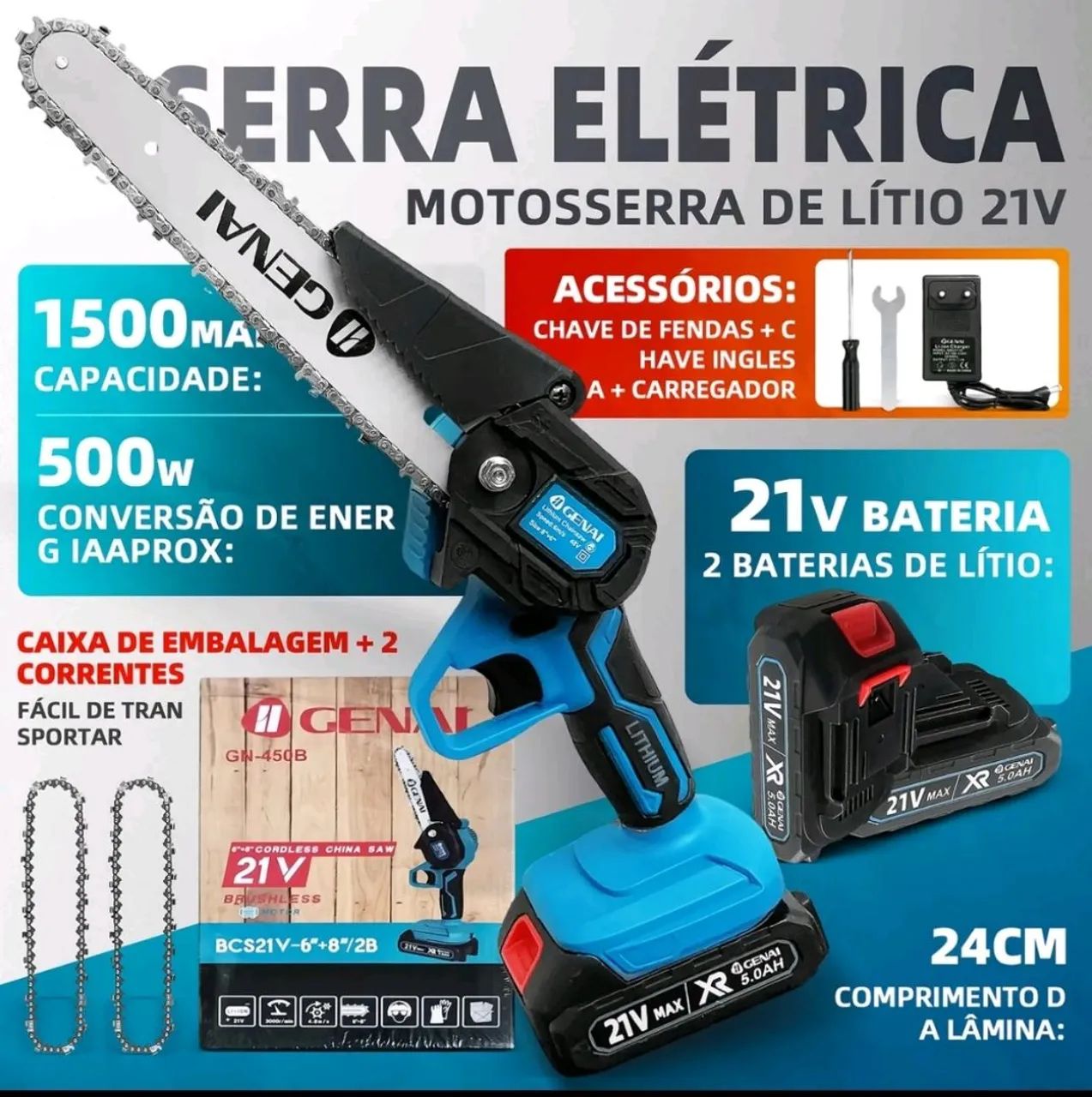 Serra elétrica original 