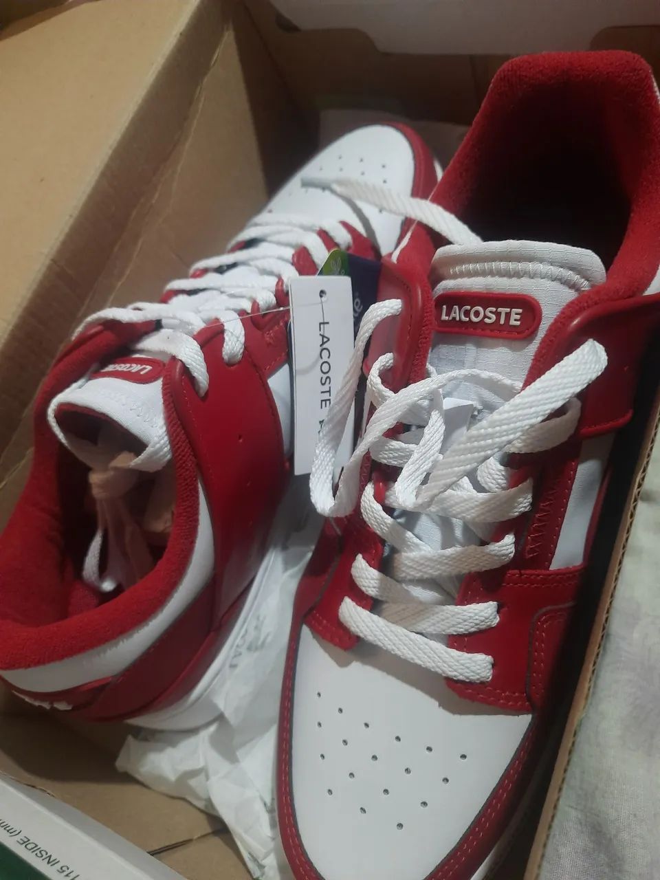 Tênis lacoste  original vermelho 41 - Foto 4