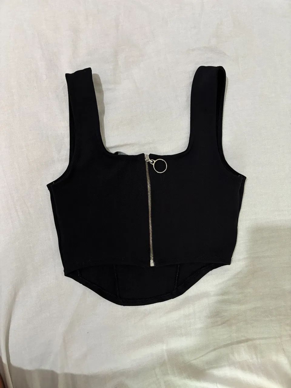 Cropped Corset Preto  - Foto 3