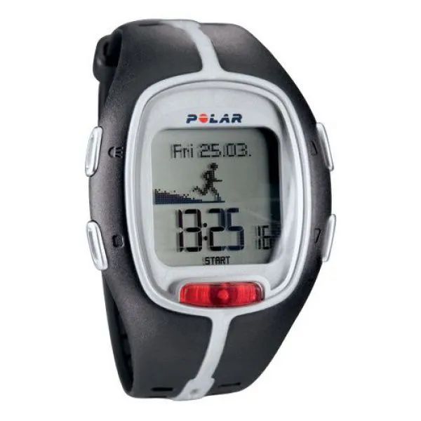 Relógio Polar rs200 caixa e pulseira em borracha. - Foto 2