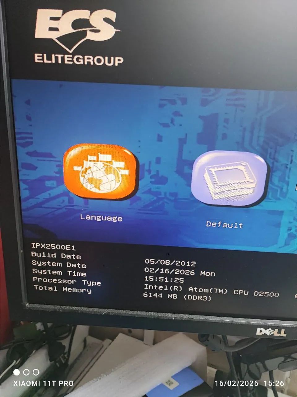 placa mãe IPX250E1 ESC ELITEGROUP  - Foto 3