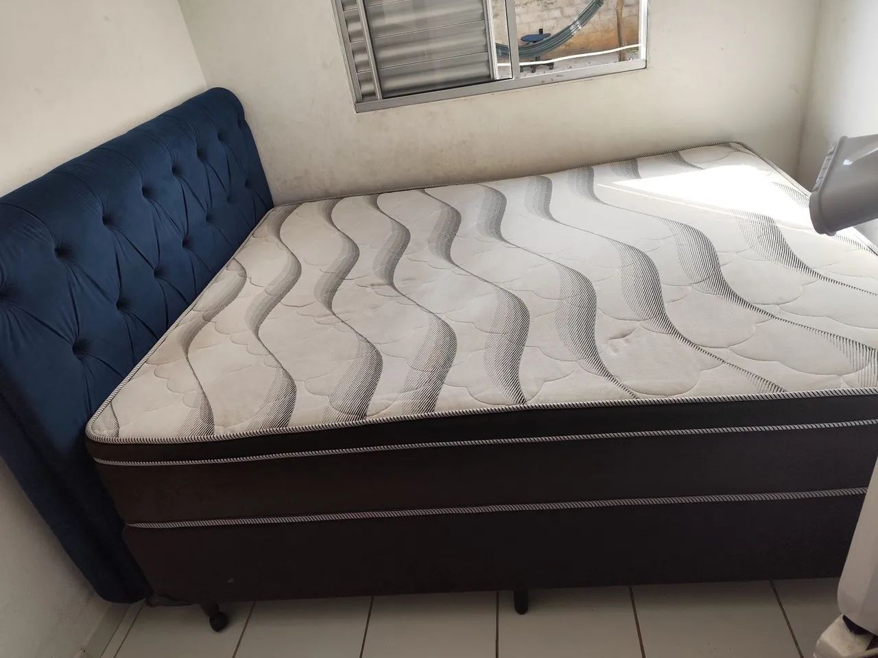 Cama box Queen size + Cabeceira - Foto 2
