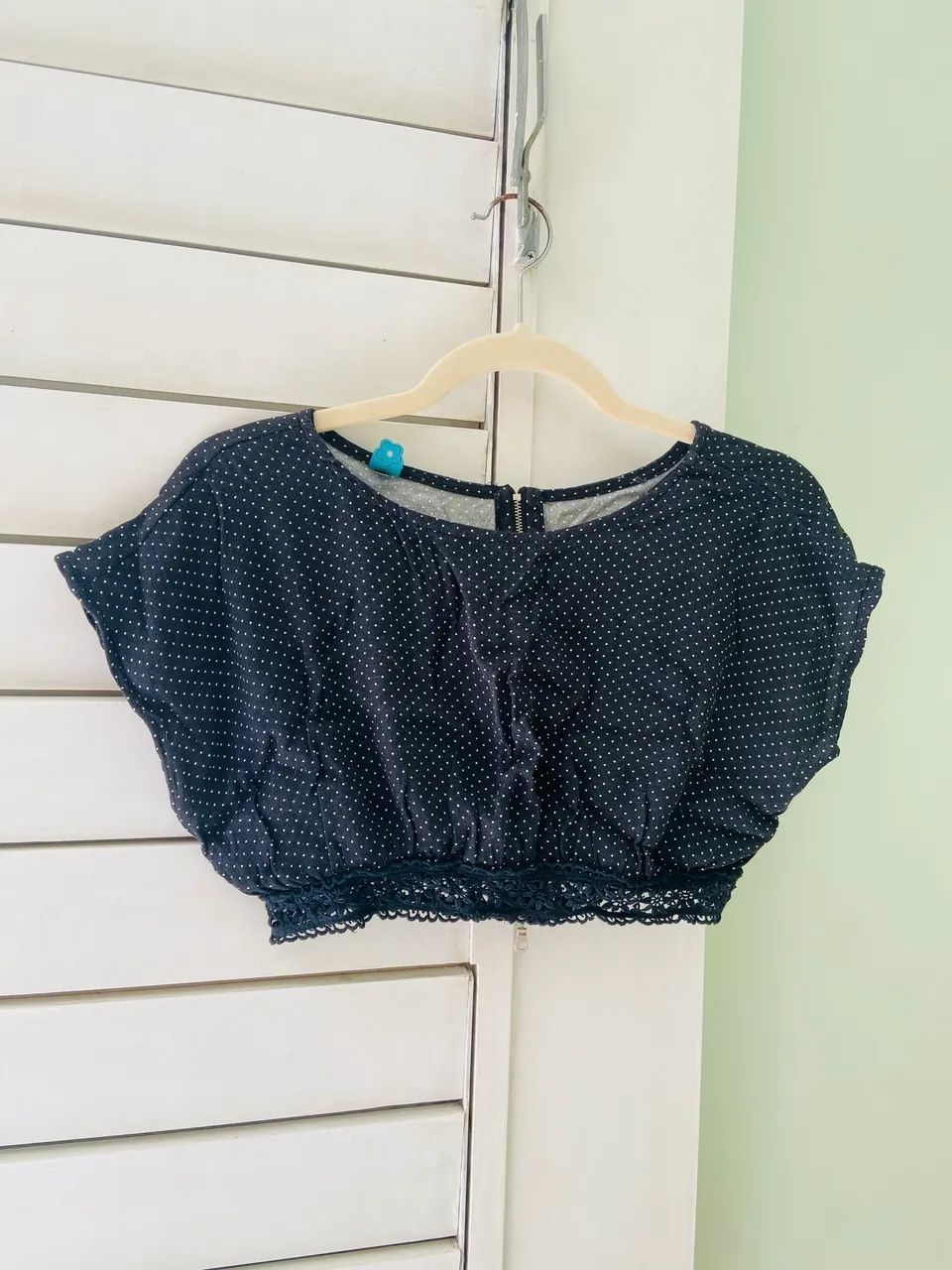 Blusa Farm poá P - Foto 2