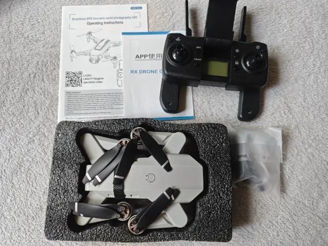 Drone l900 pro Cinza c/ camera (novo)