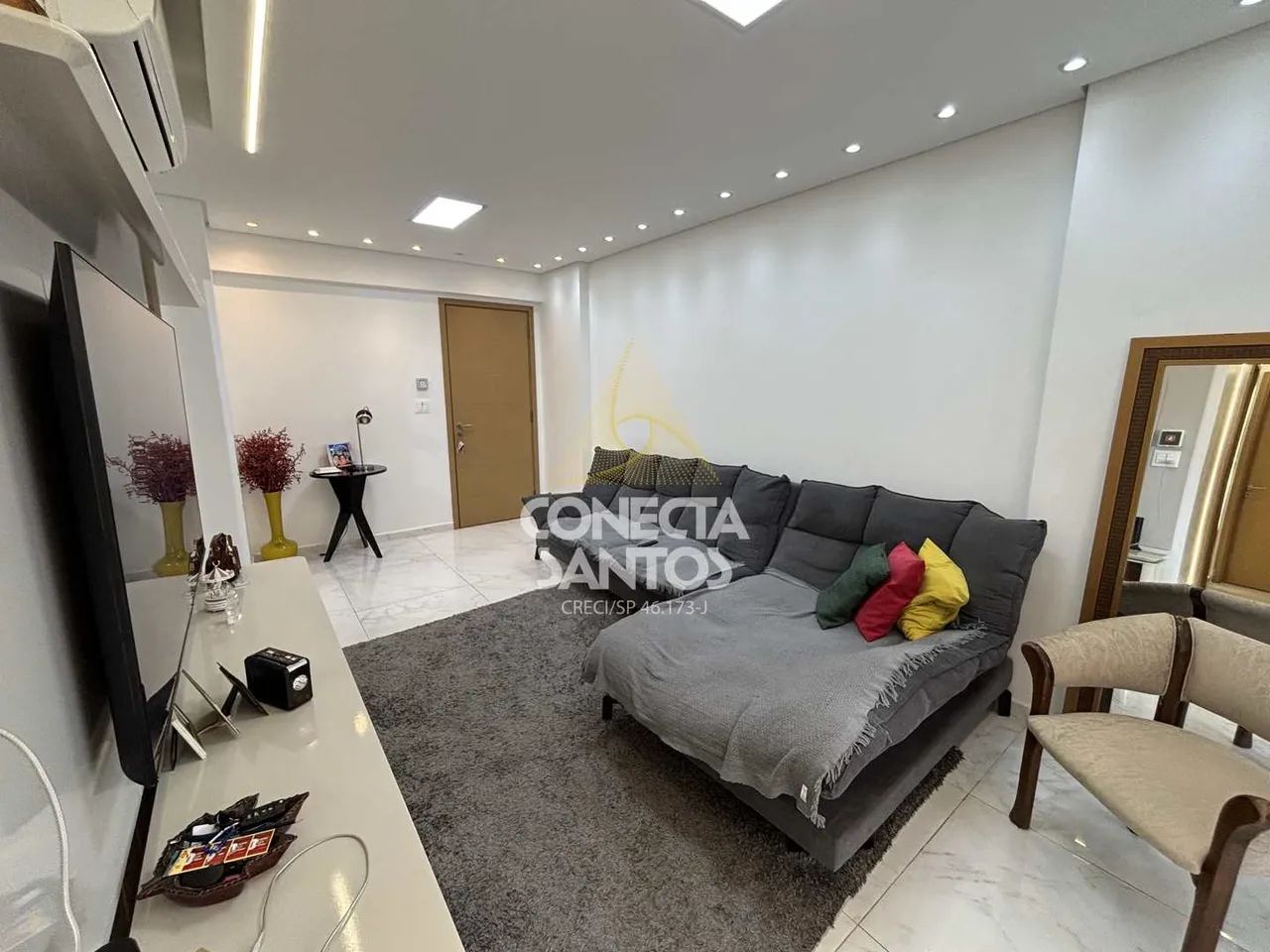 Apartamento com 3 quartos, Boqueirão, Santos - R$ 1.32 mi, Cod: 1639 - Foto 4