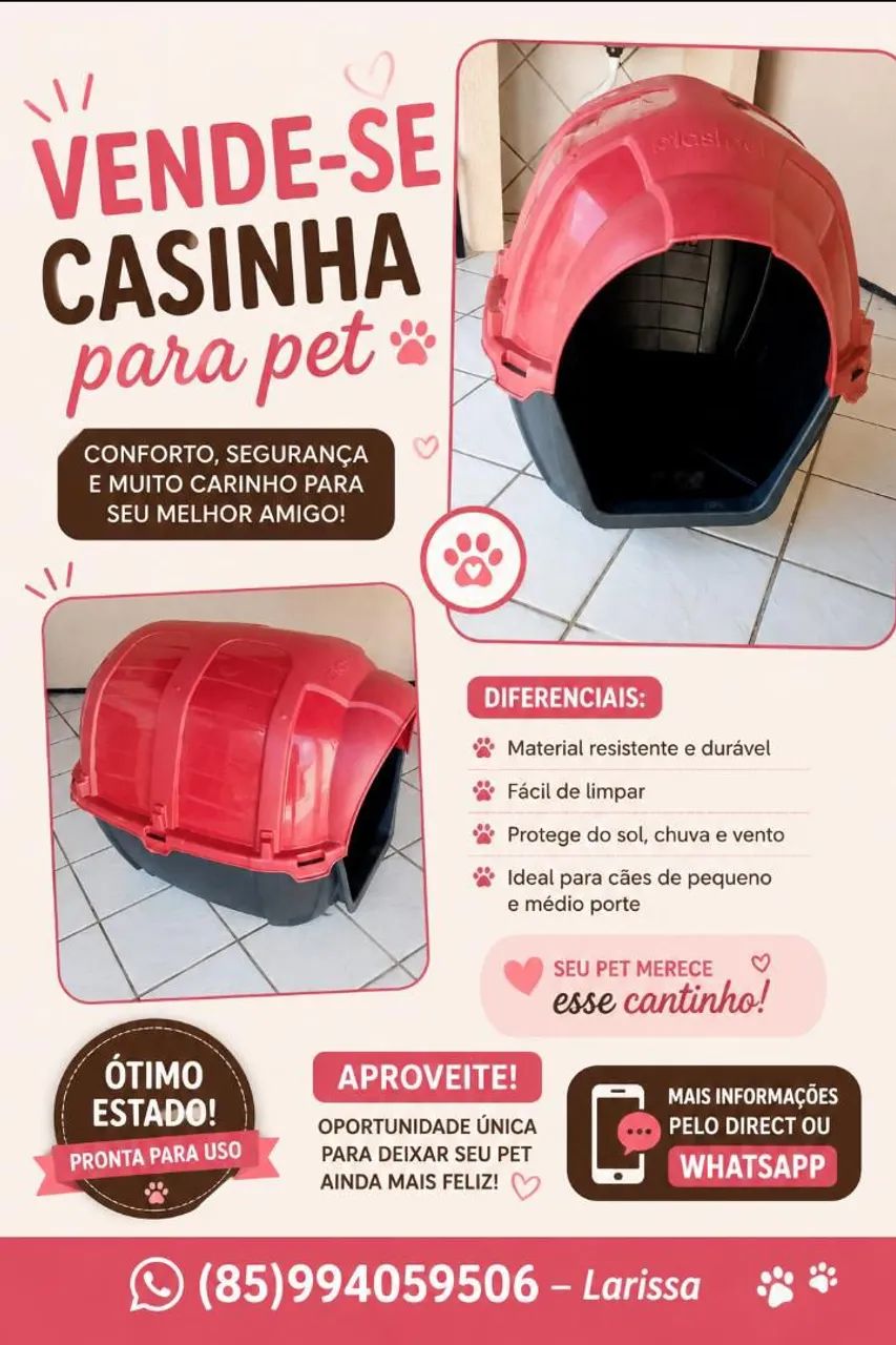 Casinha para pet 