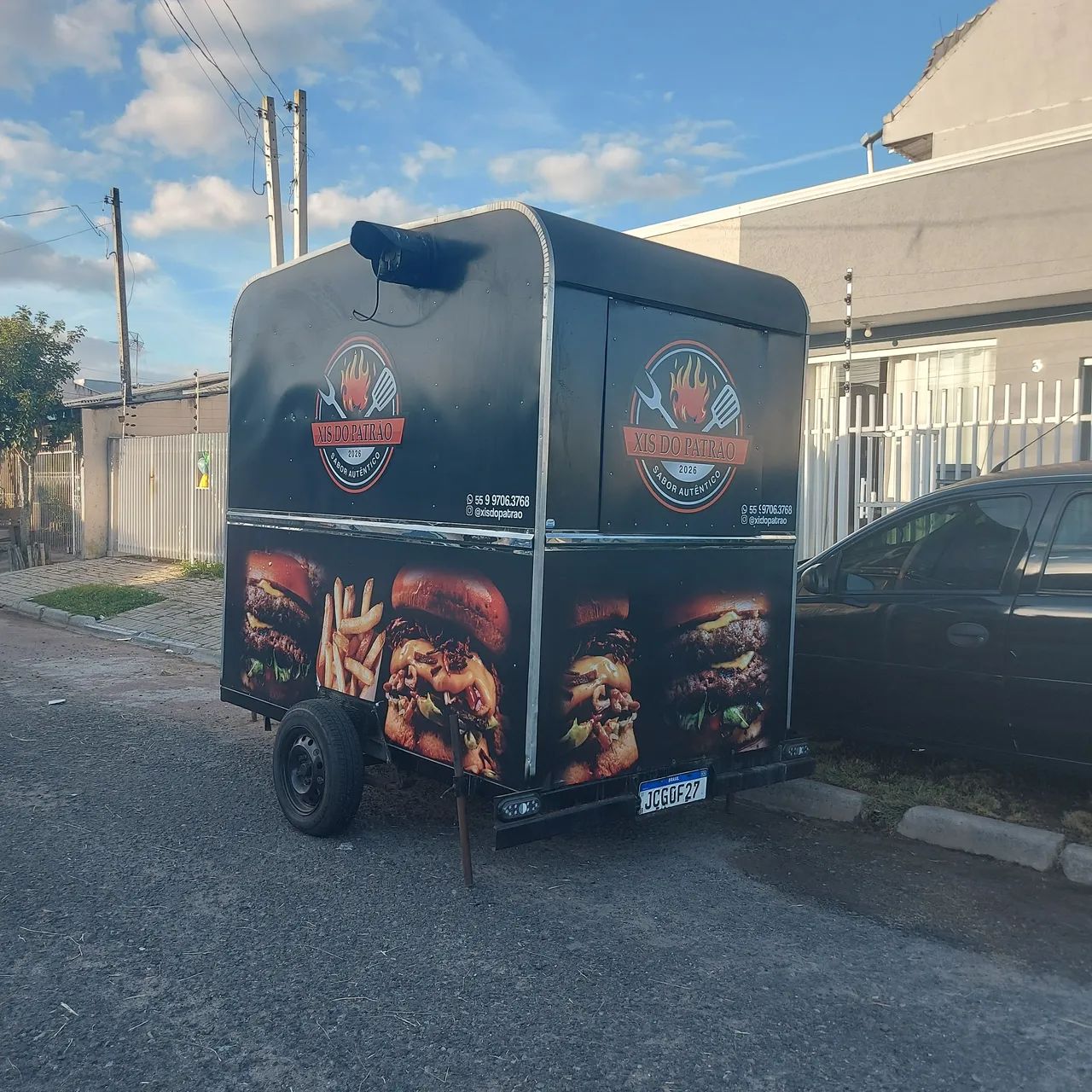 Trailer de lanche - reboque 
