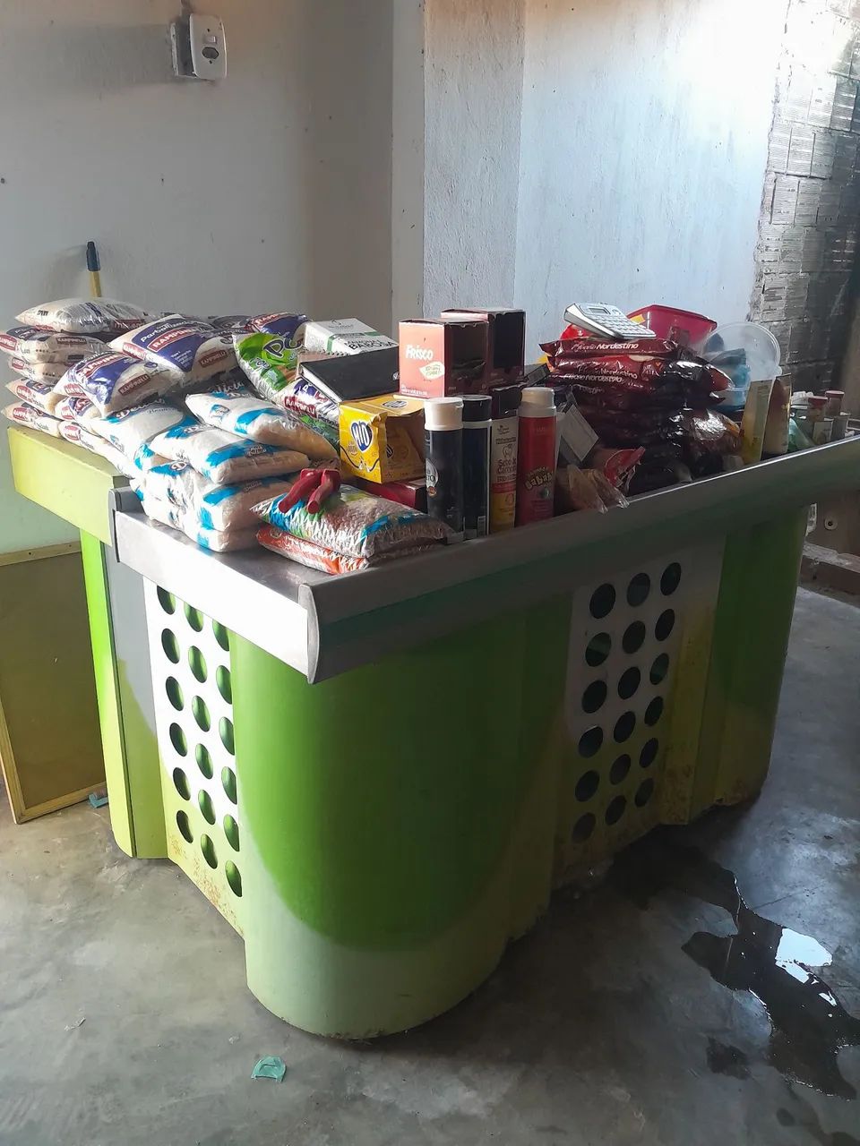 Check-out para supermercado com 1 gaveta