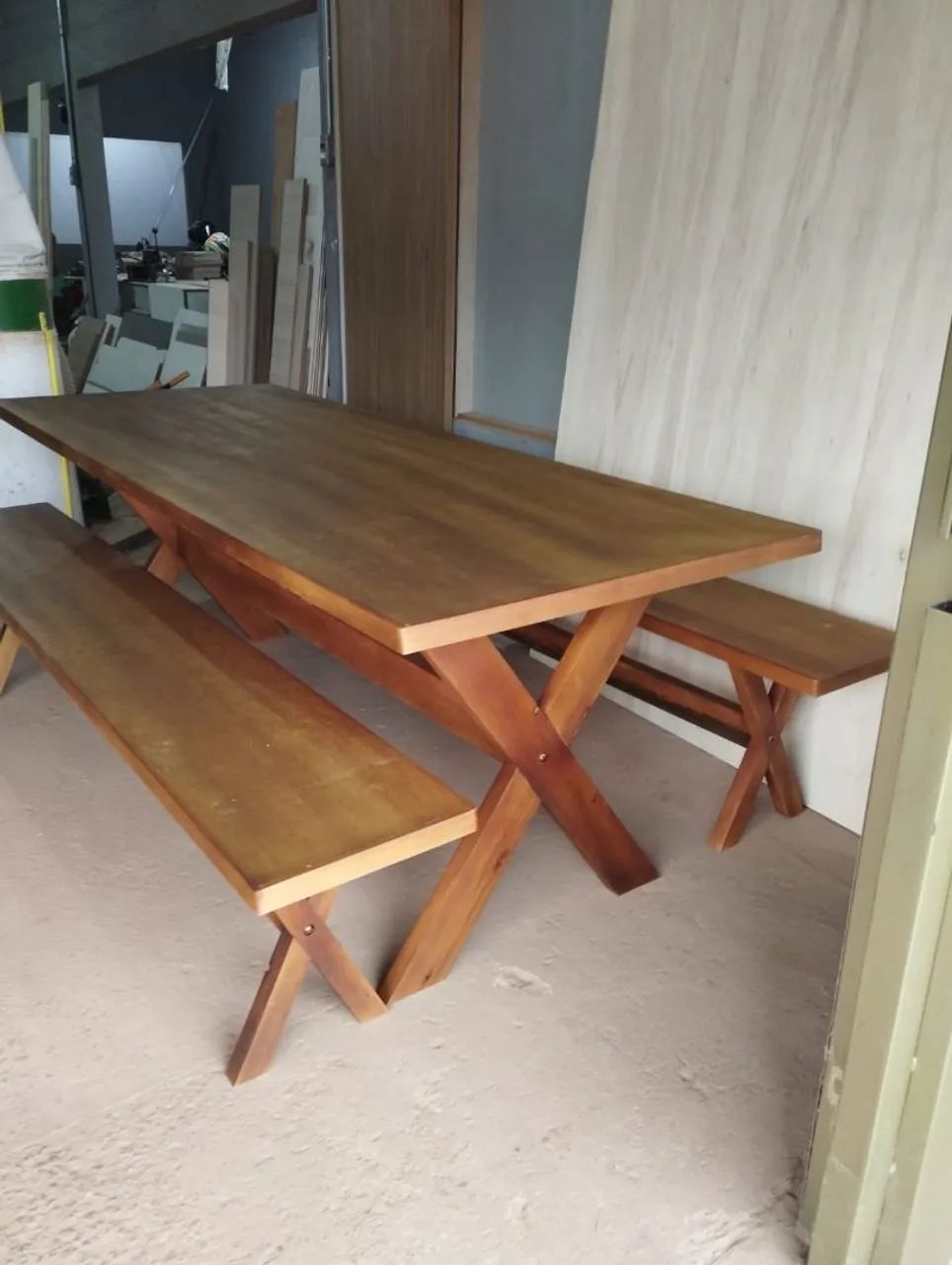 Mesa madeira Naval
