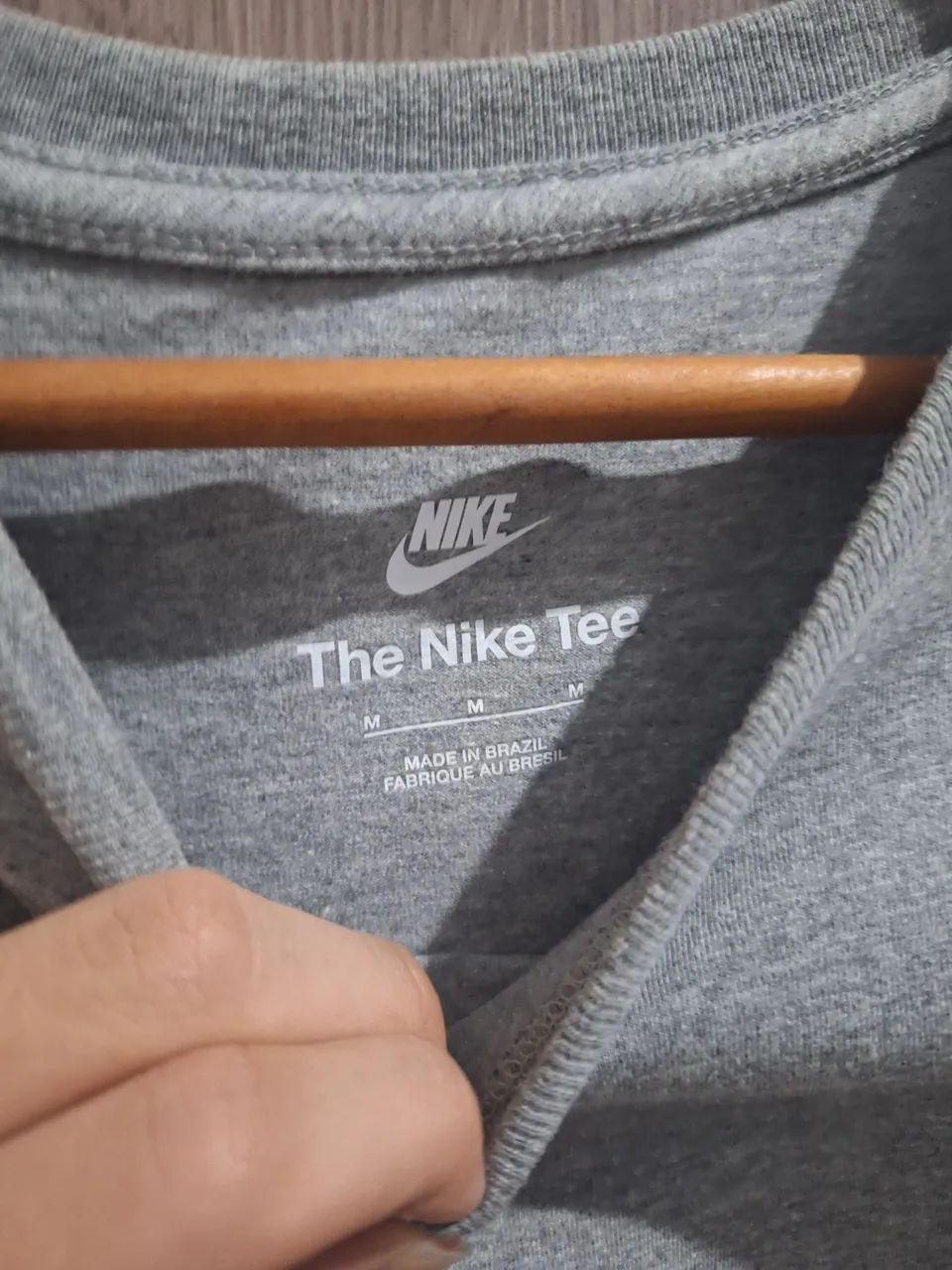 Camiseta nike slim cinza original - Foto 3