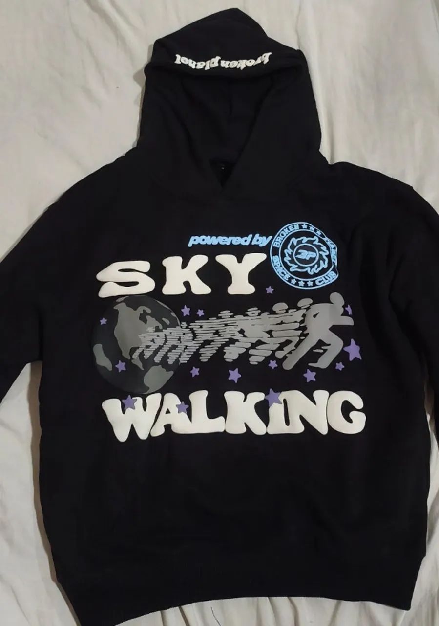 Casaco Moletom Broken Planet Sky Walking - Tam P - Foto 2