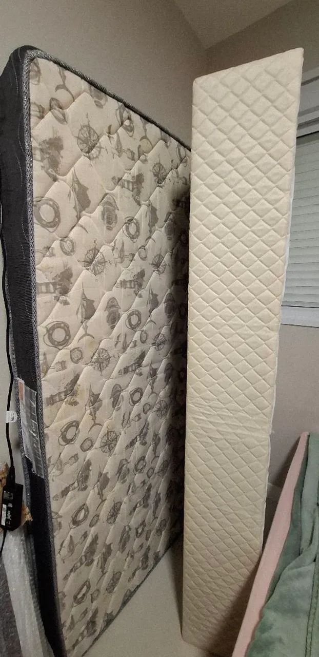 Colchão + base solteiro  - Foto 2