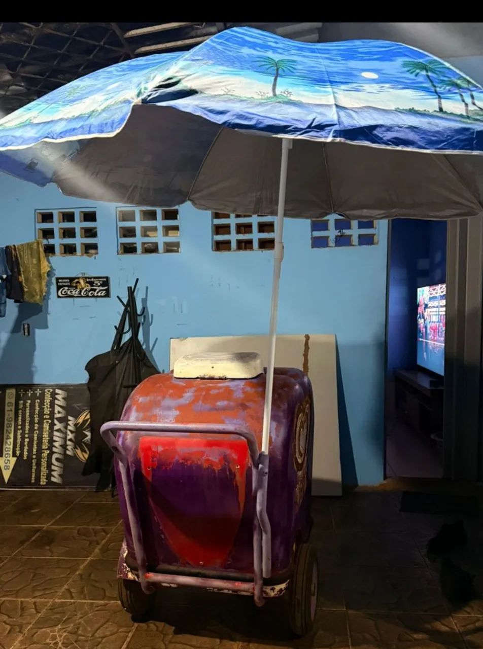 Carrinho para venda de sorvetes, picolés e açaí. - Foto 5