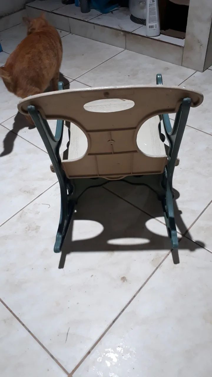 Cadeirinha de balanço para bebê usada  - Foto 2