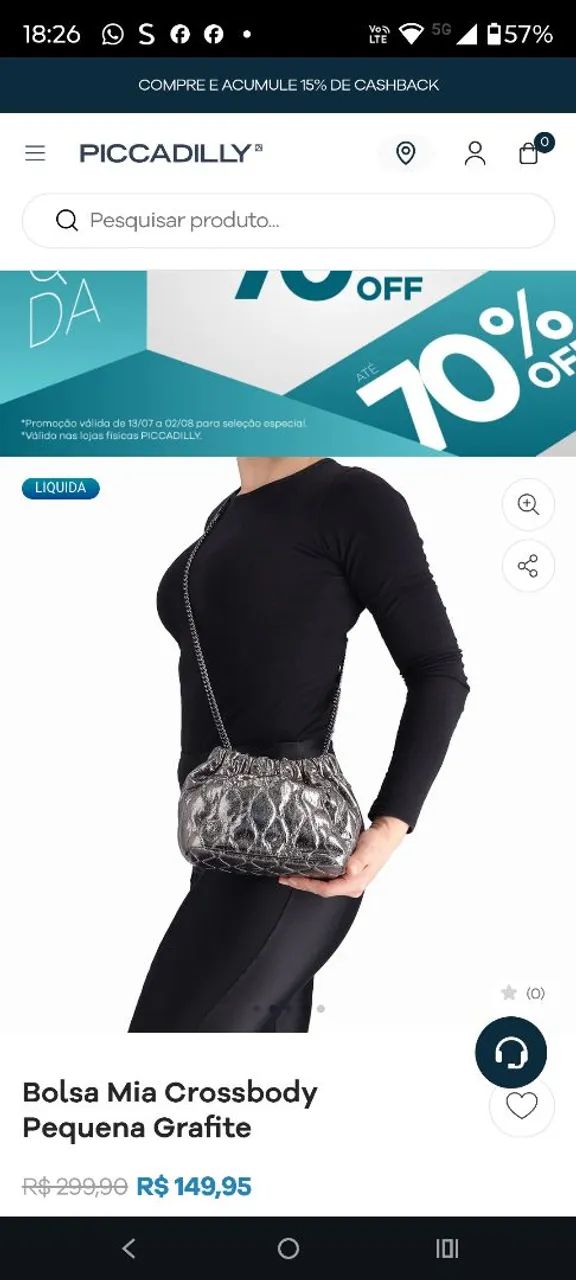 Bolsa Picadilly 