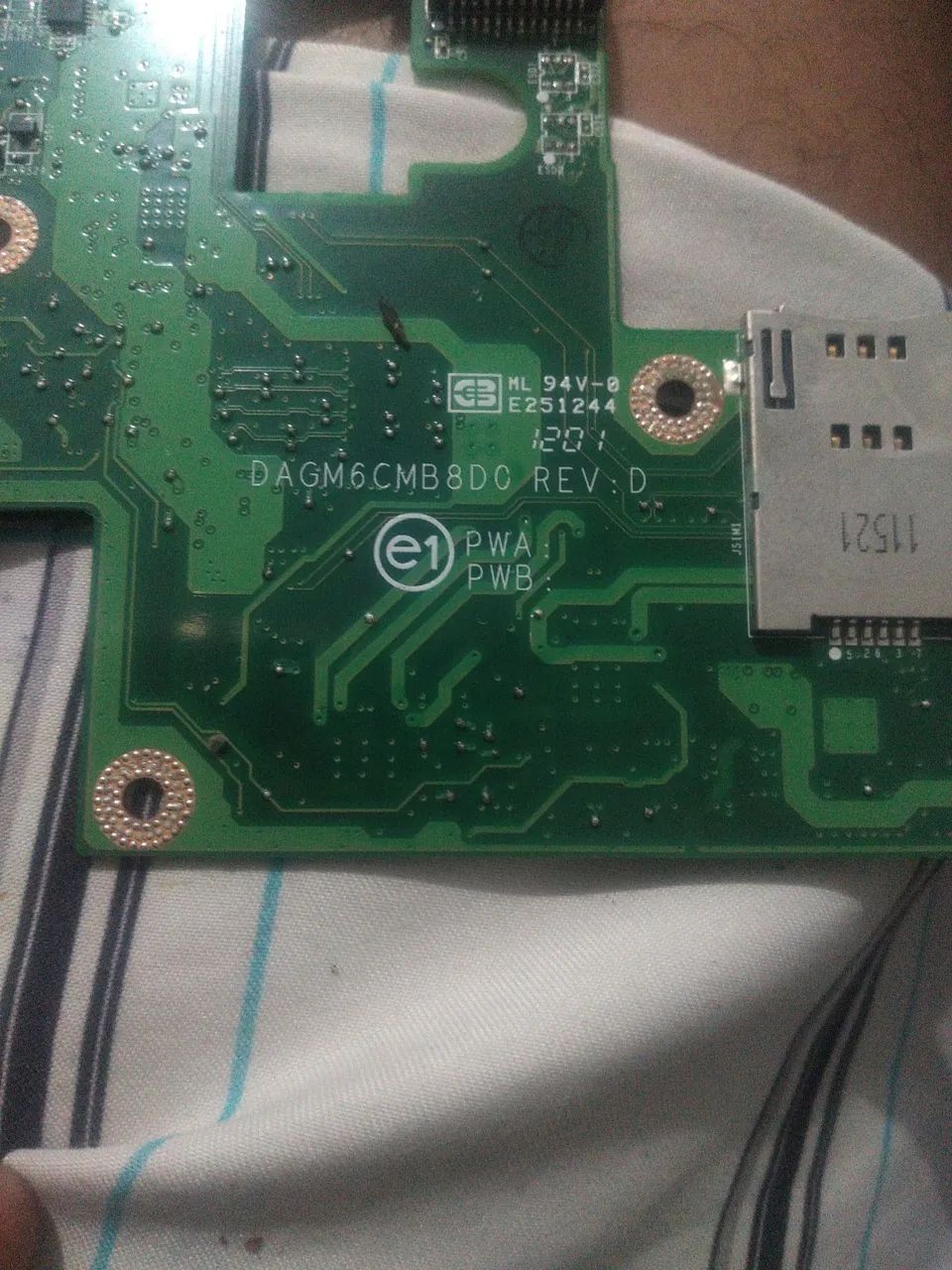 Placa Dell p11f003 p11f core i5  - Foto 5