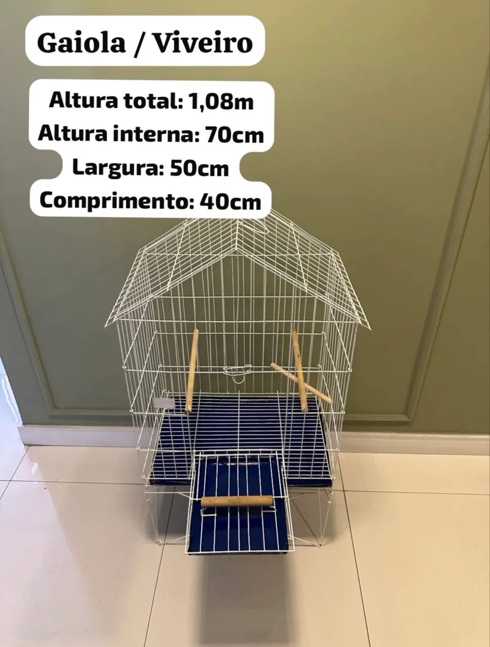 Gaiola para ave