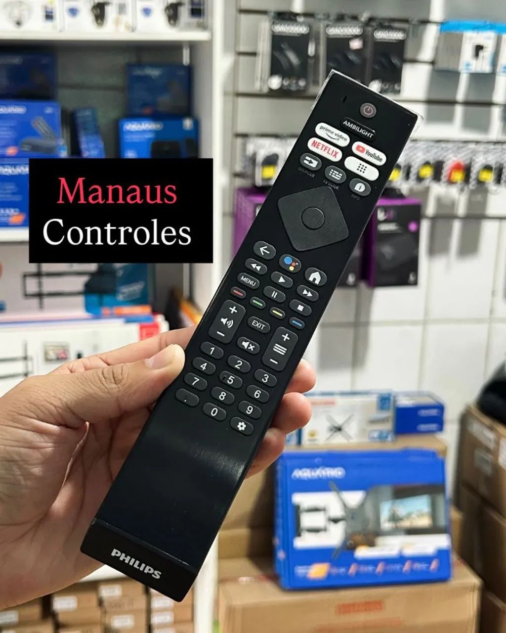 Controle para Tv Philips Android Original 