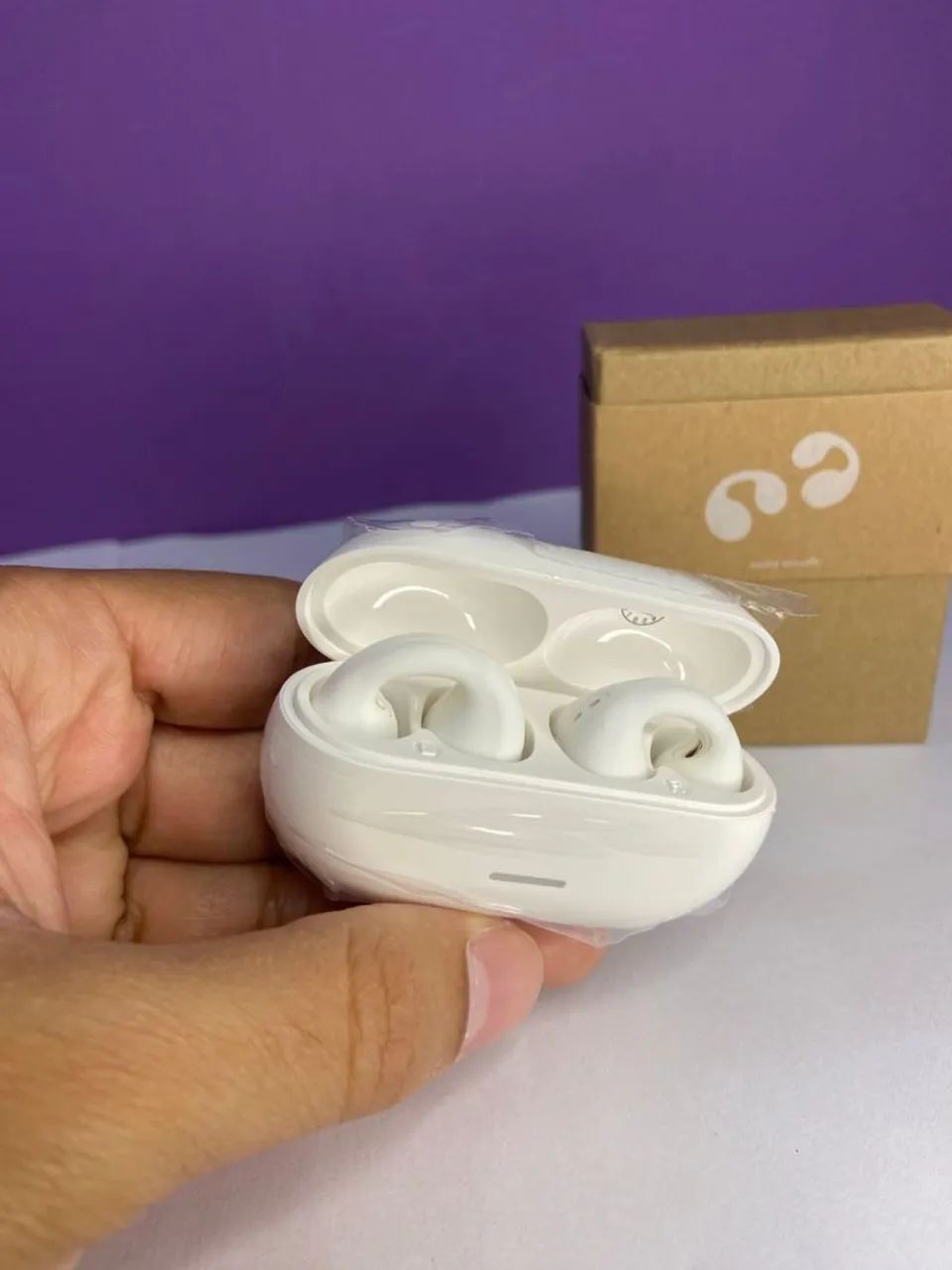 Fone De Ouvido Bluetooth Fone Brinco Fone Earcuff Mini - Foto 4