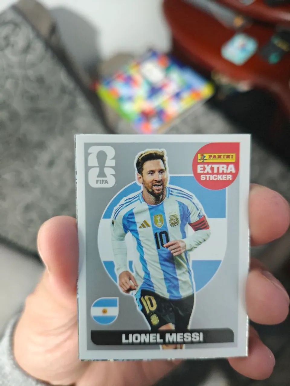 Figurinha Copa Messi Prata - Foto 2