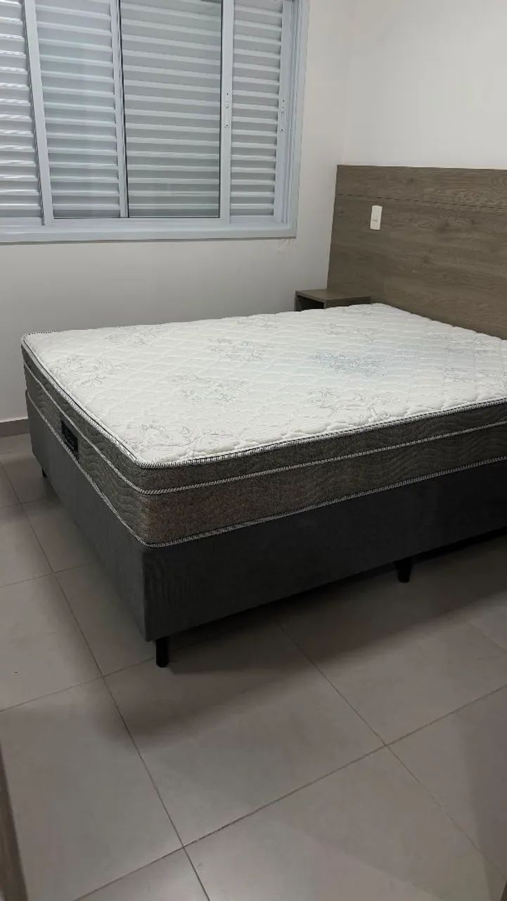 Colchão e Box Casal padrão 138