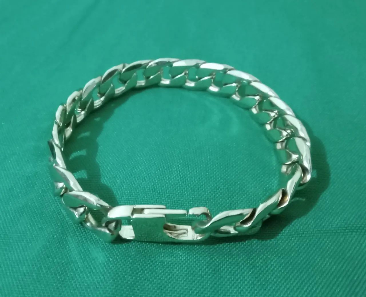 Pulseira Dourada Masculina - Foto 2
