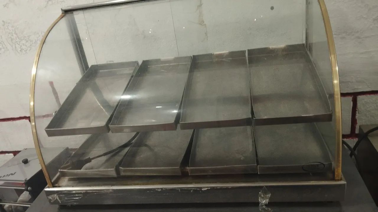 Estufa quente para salgados 